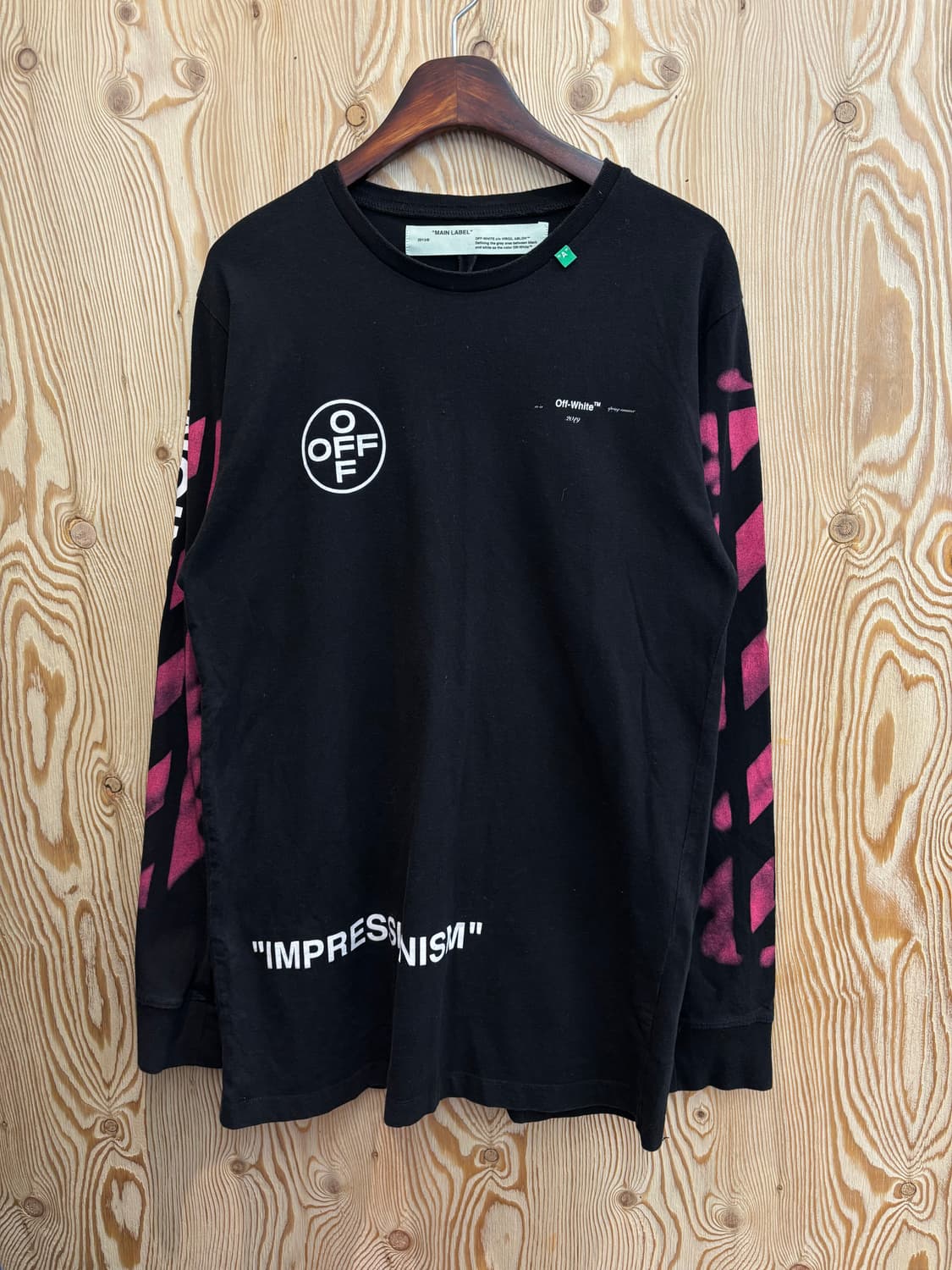 오프화이트 임프레셔니즘 롱슬리브 상품이미지1