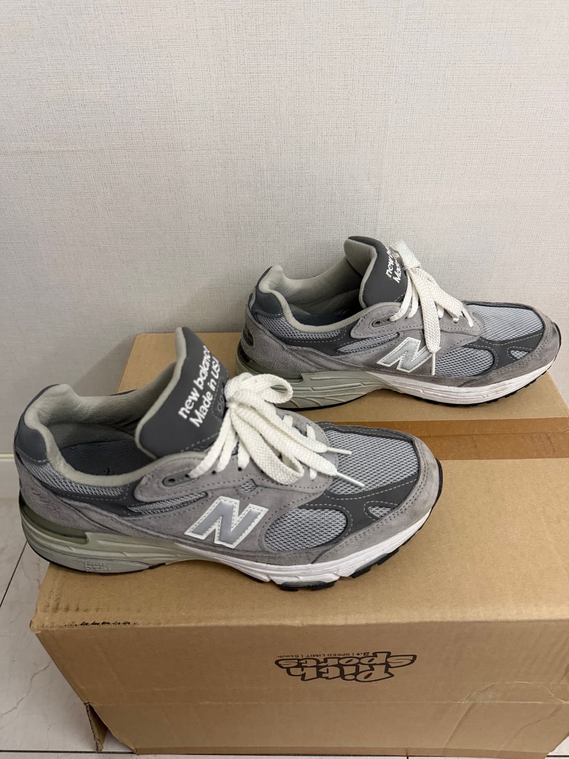 뉴발란스 993 메이드 인 USA 그레이 250 상품이미지2