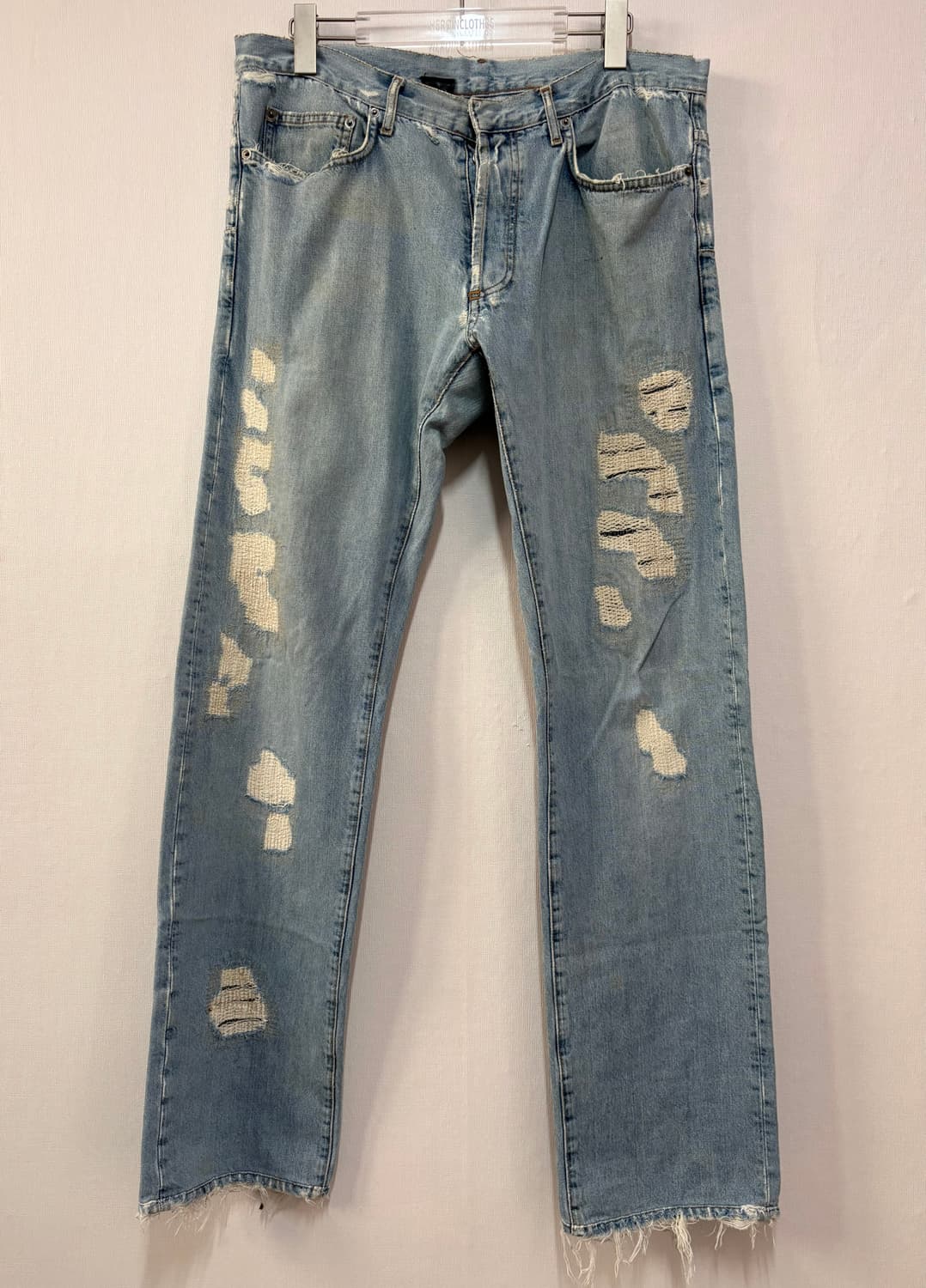 [33] DIOR 06 CRASH DENIM PANTS 상품이미지1