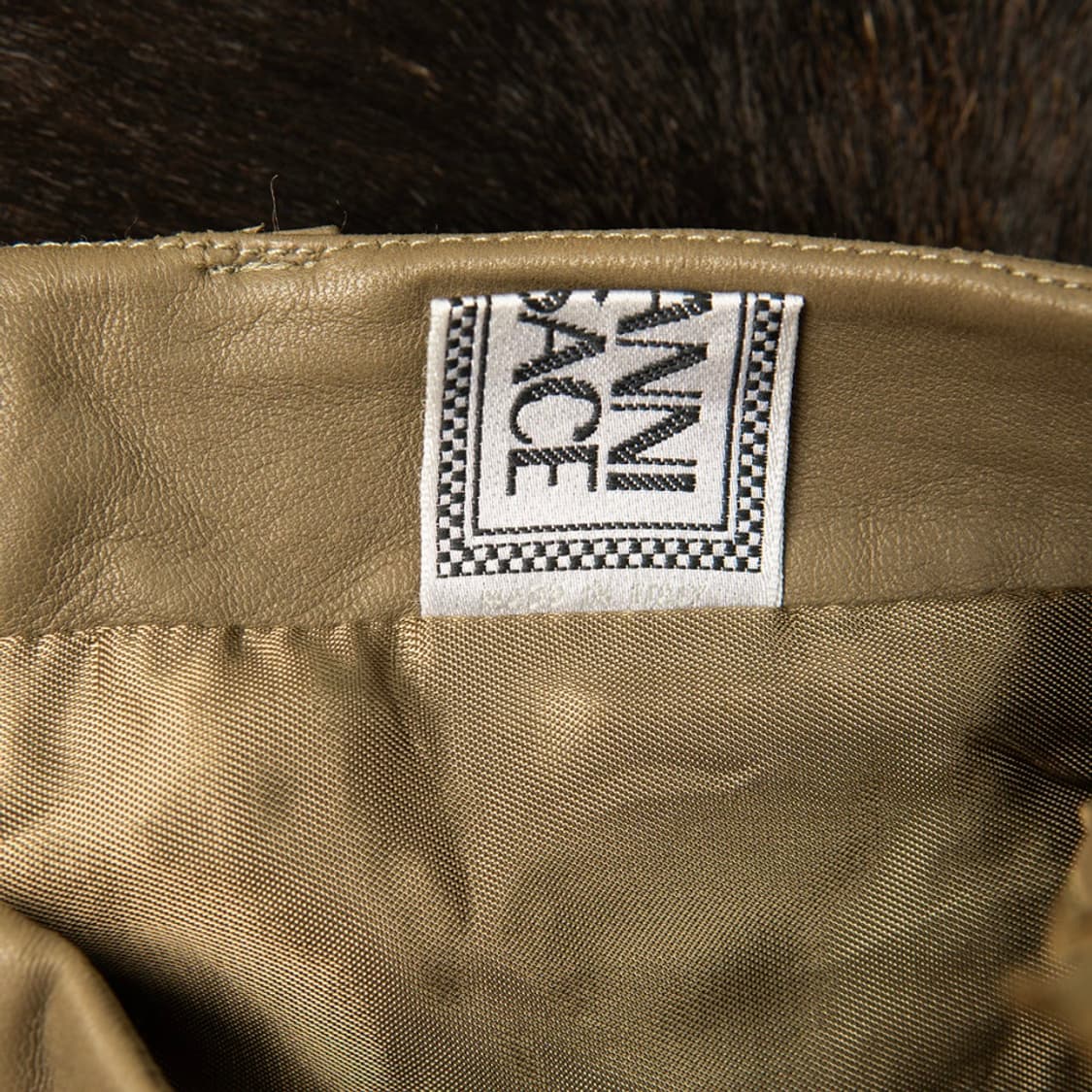 [28] 00s VERSACE 지아니 베르사체 램스킨 레더팬츠  상품이미지10