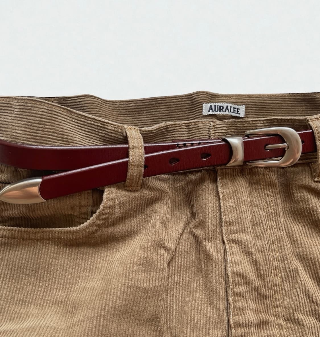 러스틱 소가죽벨트 (2cm) 상품이미지2