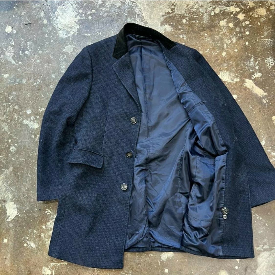 S) 폴로 랄프로렌 울 싱글코트 자켓 남성 코트 상품이미지5