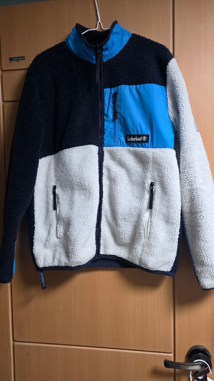 팀버랜드 멀티 컬러 블록 플리스 자켓 상품이미지1