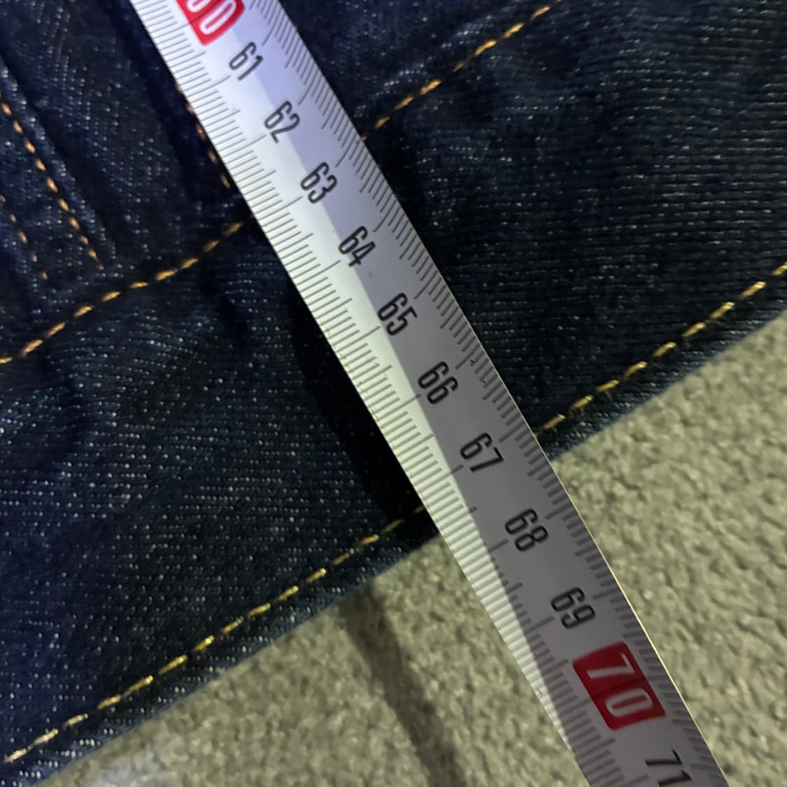 리바이스 스탠다드 데님 진청 자켓 100 L 상품이미지7