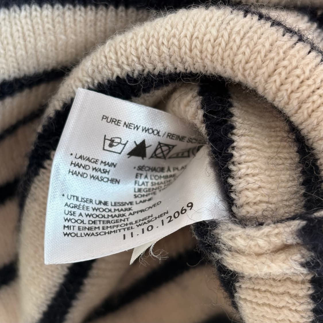 세인트제임스 해군 니트 S 상품이미지4