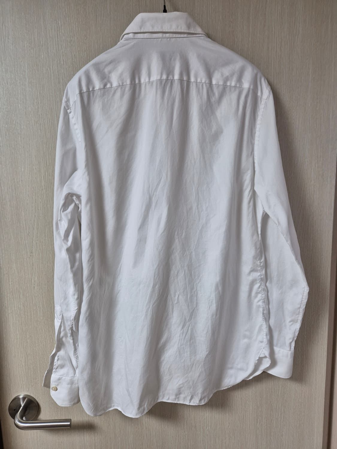 에르메네질도 제냐 화이트 셔츠 기본핏 42 상품이미지2