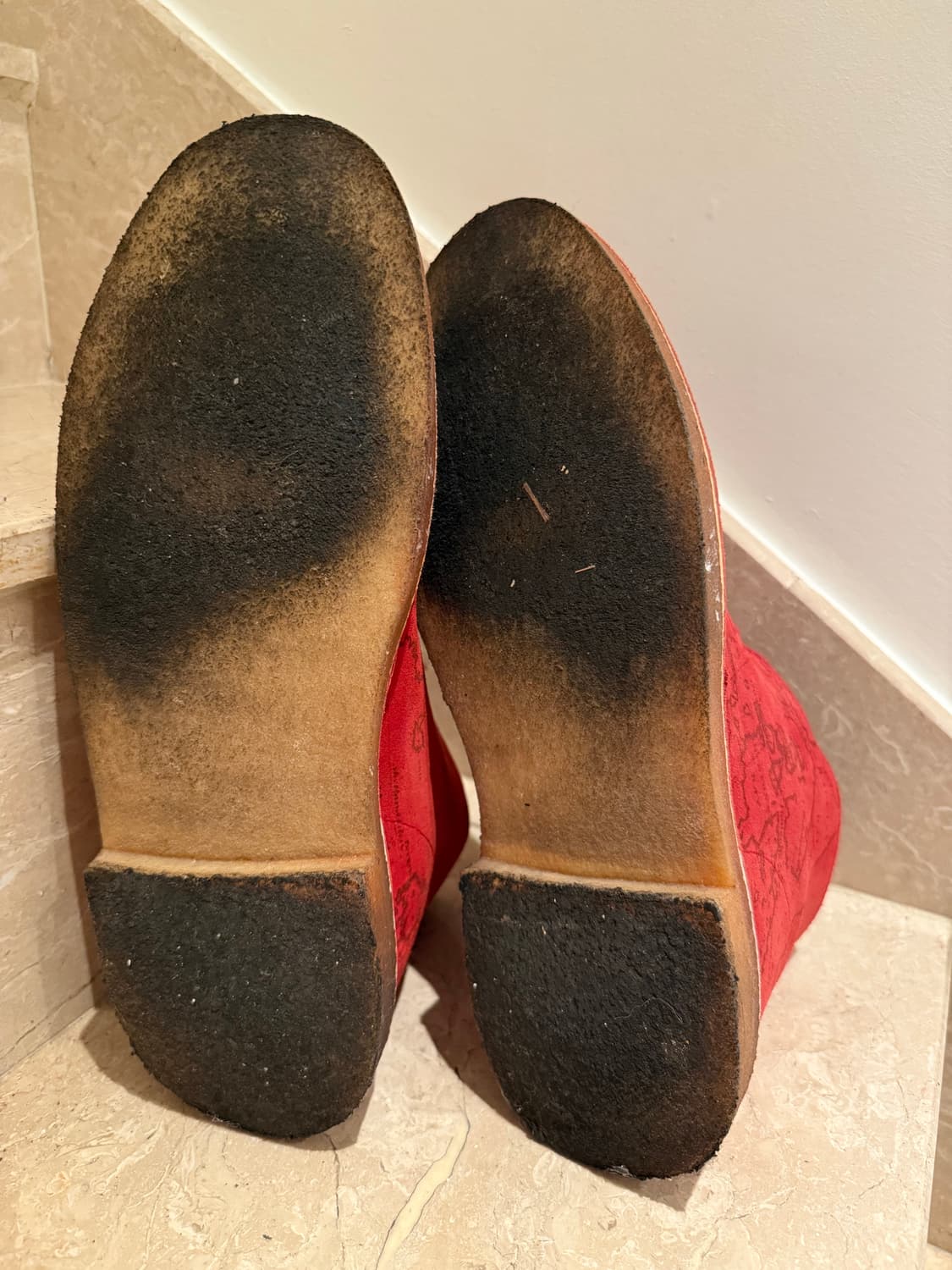 슈프림 월드맵 클락스 월라비 상품이미지5