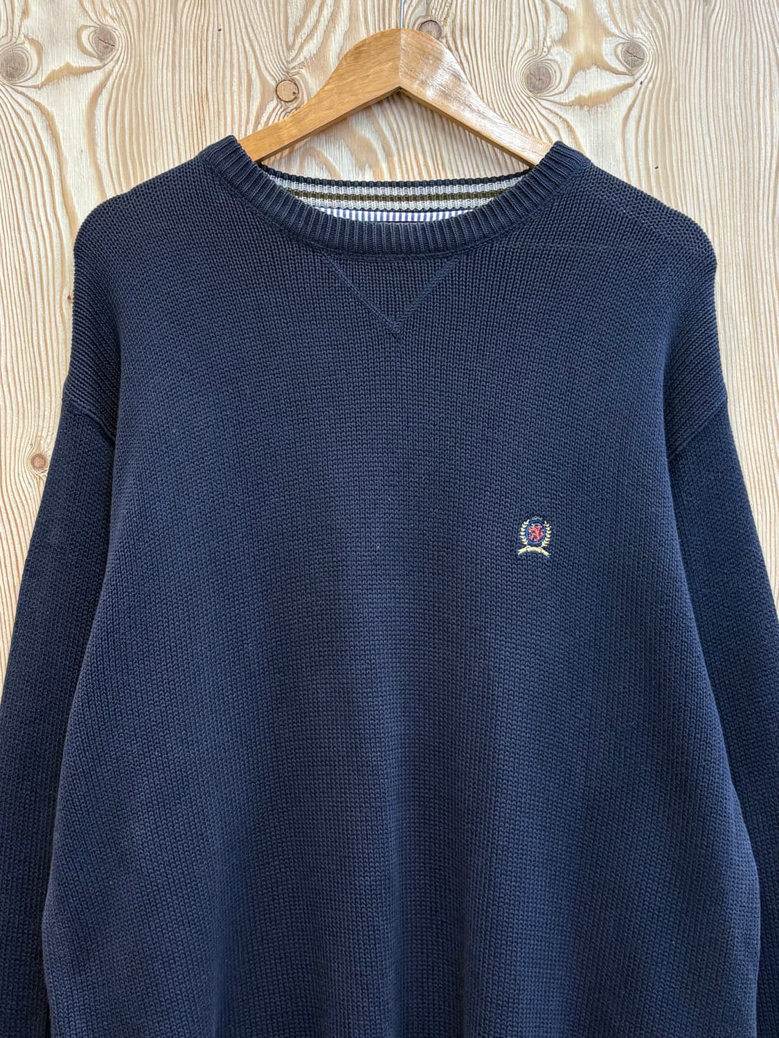 타미힐피거 크레스트 로고 헤비 니트 상품이미지3