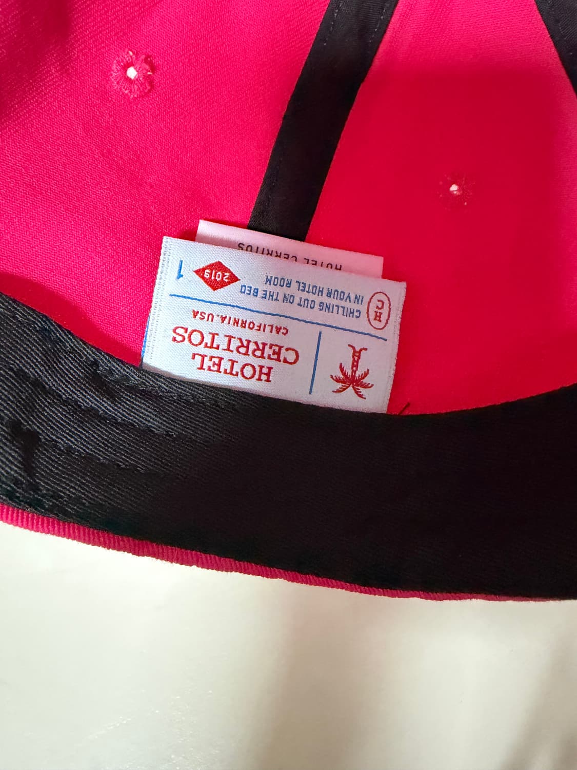 [새상품] 호텔세리토스 탠디볼캡-핫핑크 상품이미지4