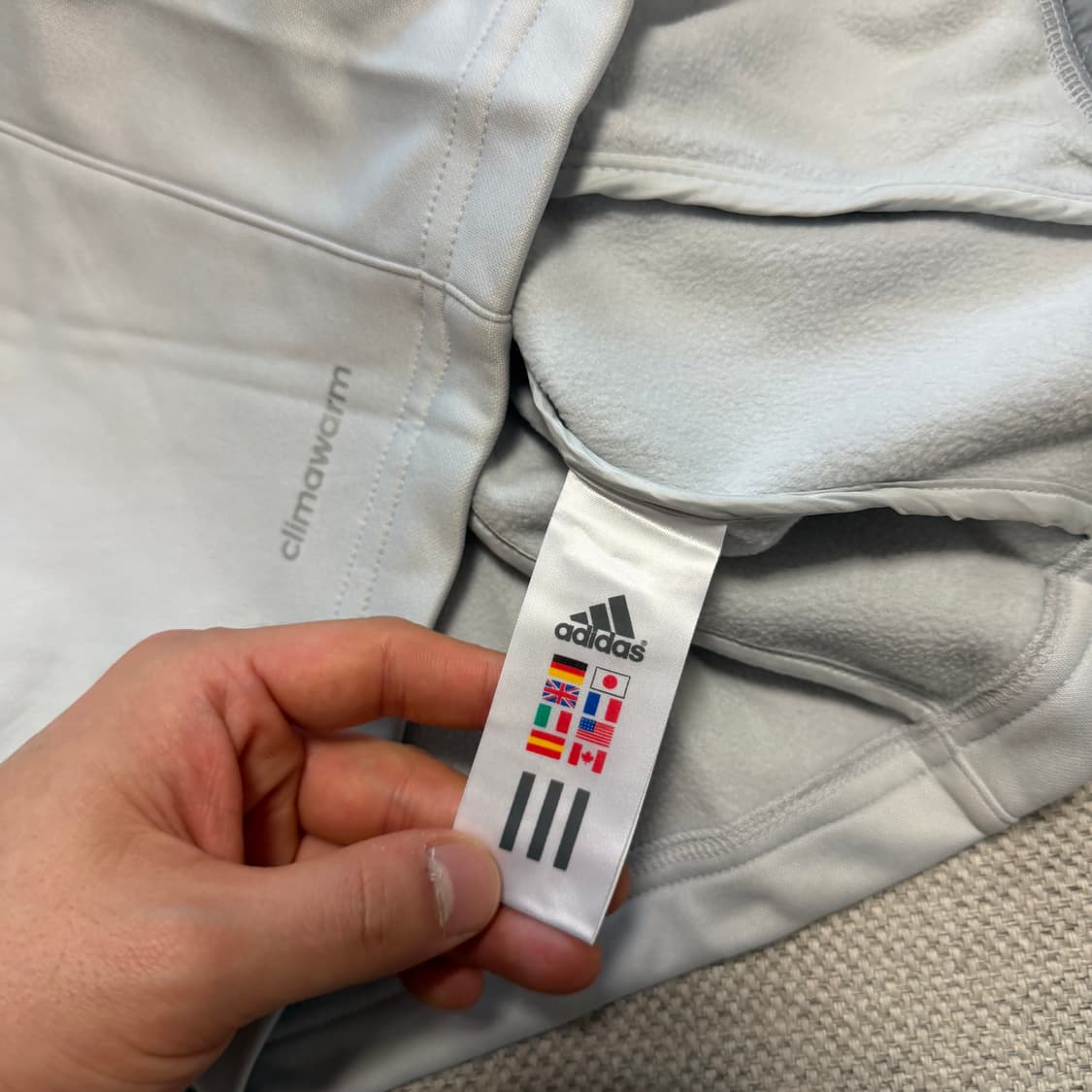 아디다스 기모 하이브리드 자켓 상품이미지3