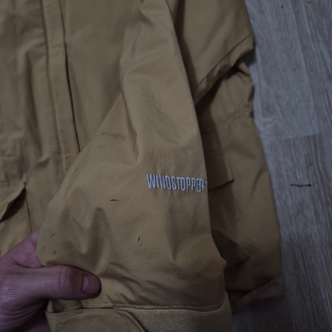 컬럼비아 로고 윈드스토퍼 바람막이 집업자켓 M(95) 상품이미지5