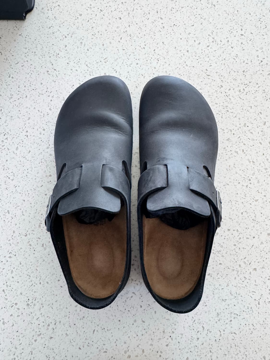 버켄스탁 런던 오일드 레더 블랙 레더 44사이즈 상품이미지2