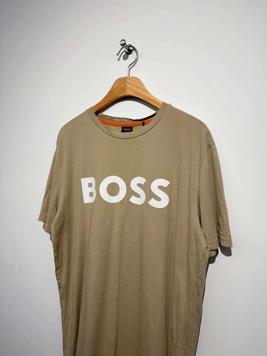 휴고보스 BOSS 프론트 로고 코튼 반팔 티셔츠 PN9805 상품이미지2