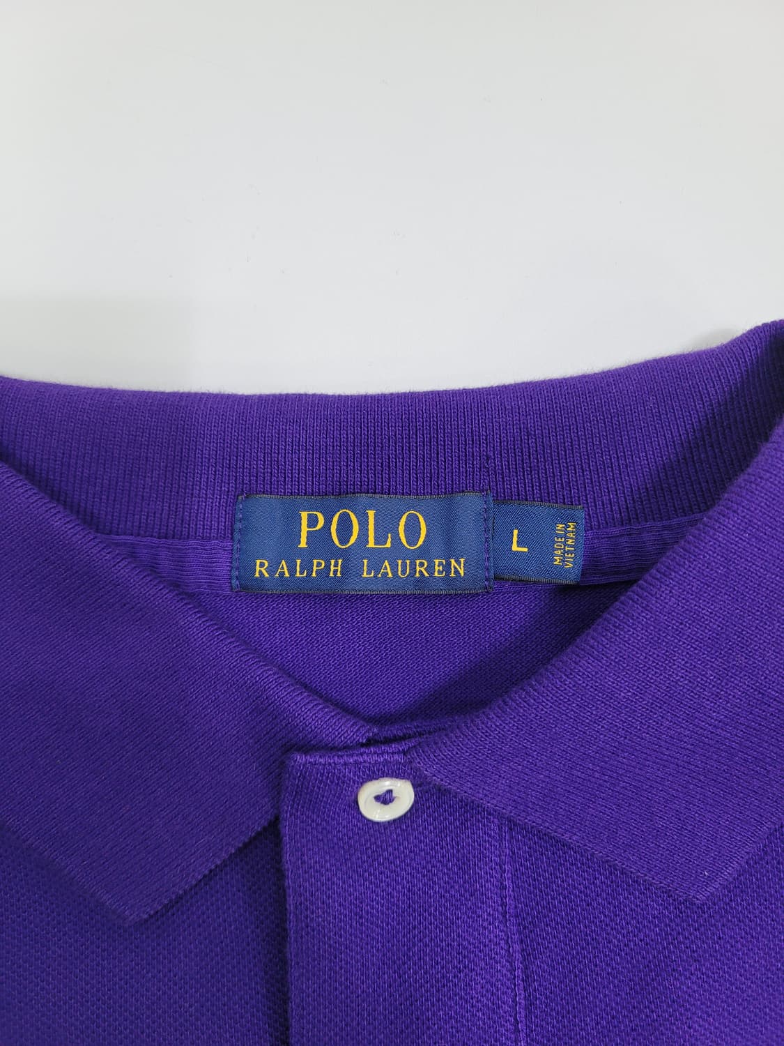 (새상품) POLO 폴로 랄프로렌 옐로우 포니 카라 티셔츠  / 남 L  상품이미지6