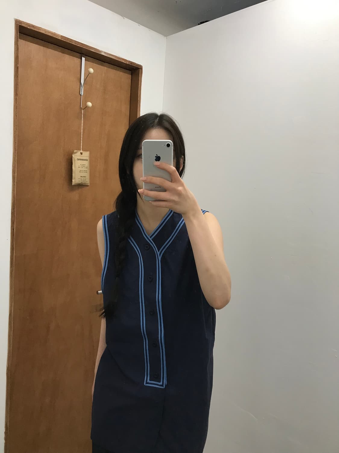 BEAMS BOY 24SS Baseball Sleeveless Shirt 상품이미지2