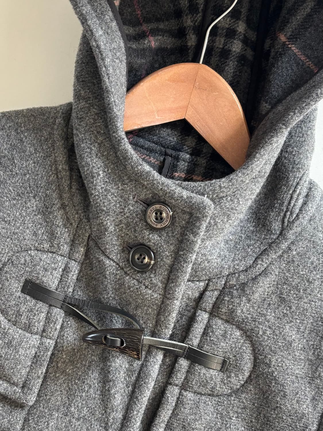 Burberry 버버리 블루라벨 울 더플 코트  상품이미지5