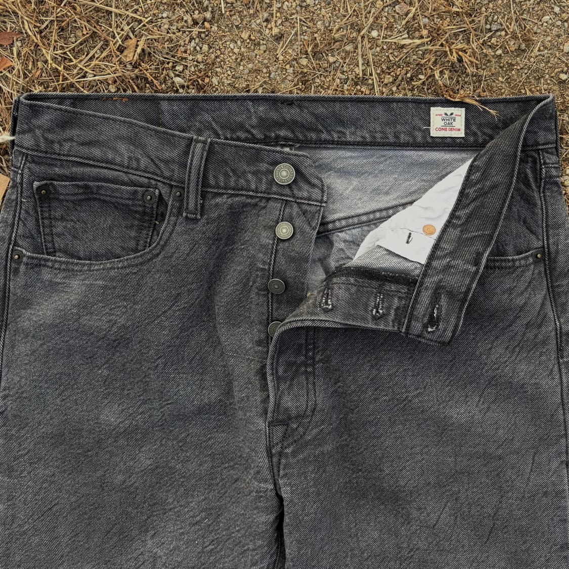 리바이스 501 스트레이트 다크 그레이 데님 (33)  상품이미지2