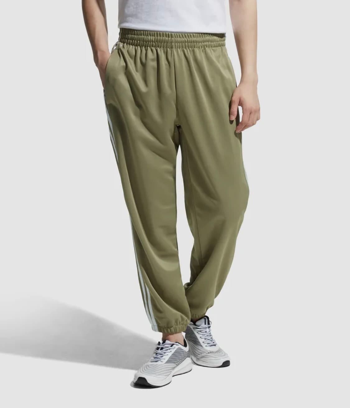 아디다스 삼선 트레이닝 바지 카키 상품이미지2