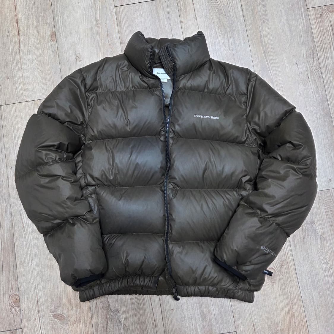 (xs) 디스이즈네버댓 패딩 브라운 상품이미지2