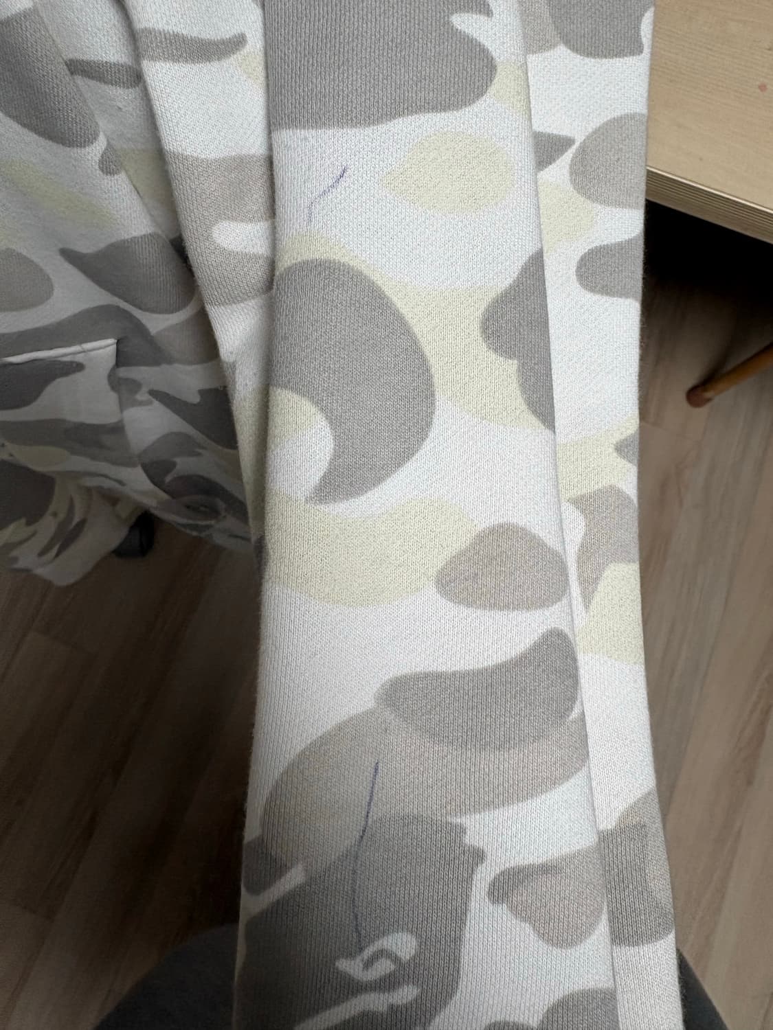 베이프 BAPE 샤크 풀집업 WGM 야광 후드 L사이즈 정품 상품이미지9