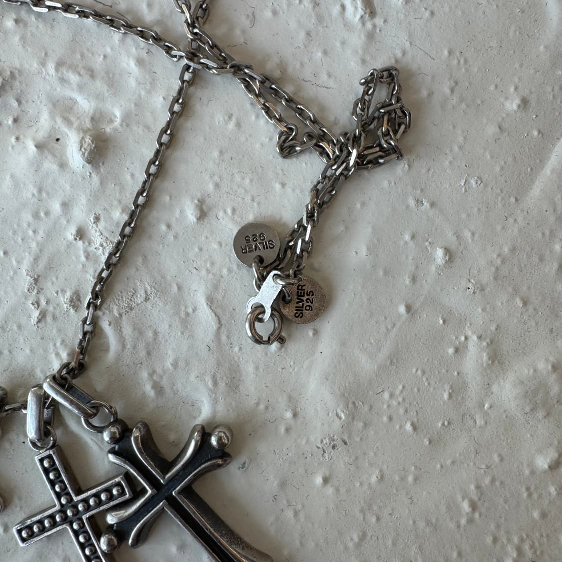 언더커버 AW02 Witches 실버 네크리스 상품이미지2