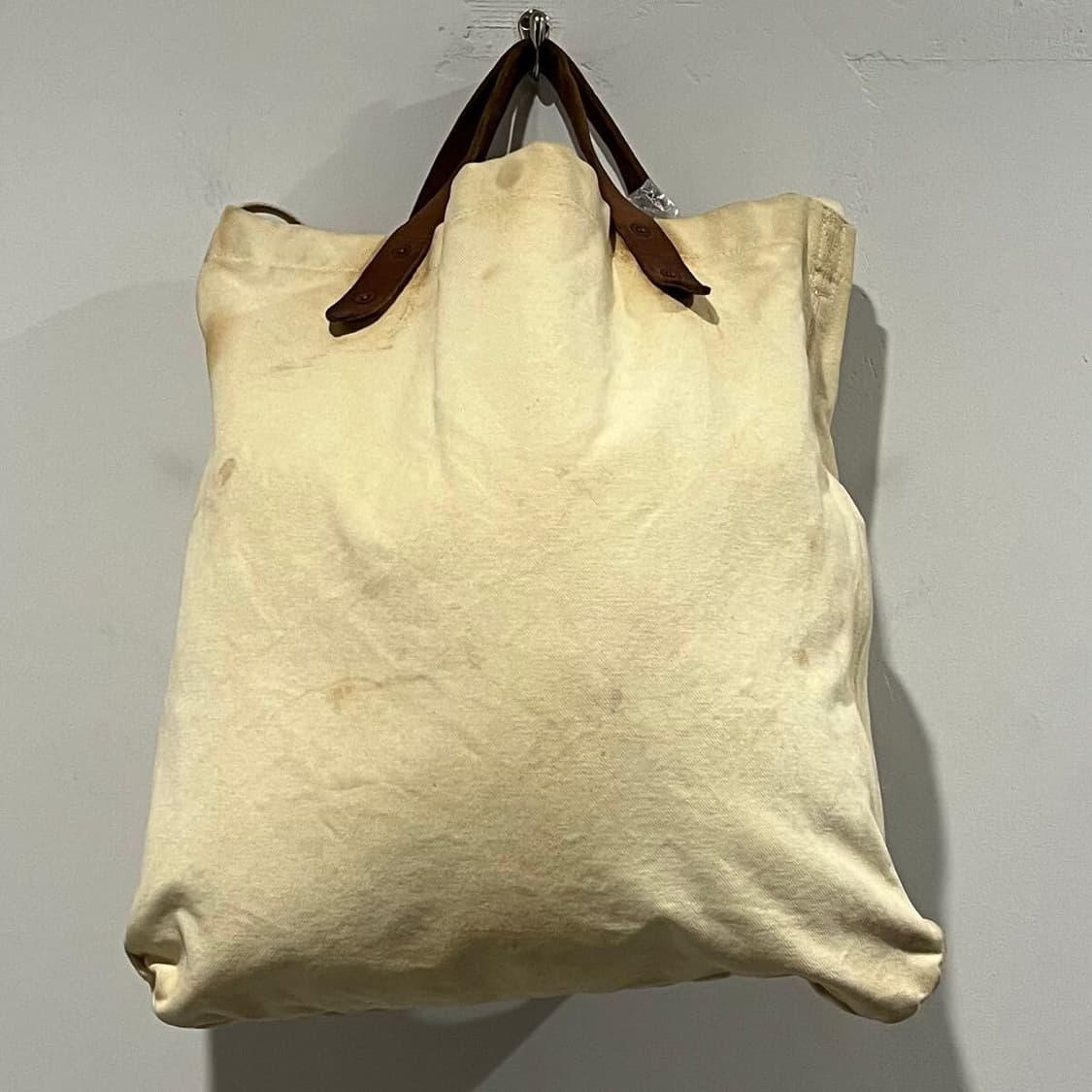 더블알엘 RRL 가죽 캔버스 덕 토트백 크로스백 상품이미지3