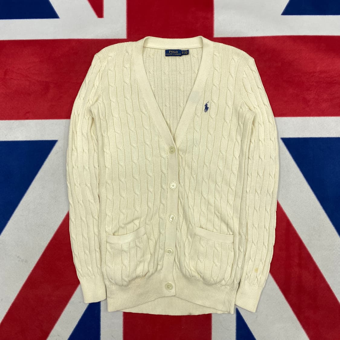 폴로 가디건 여성 XS  상품이미지1