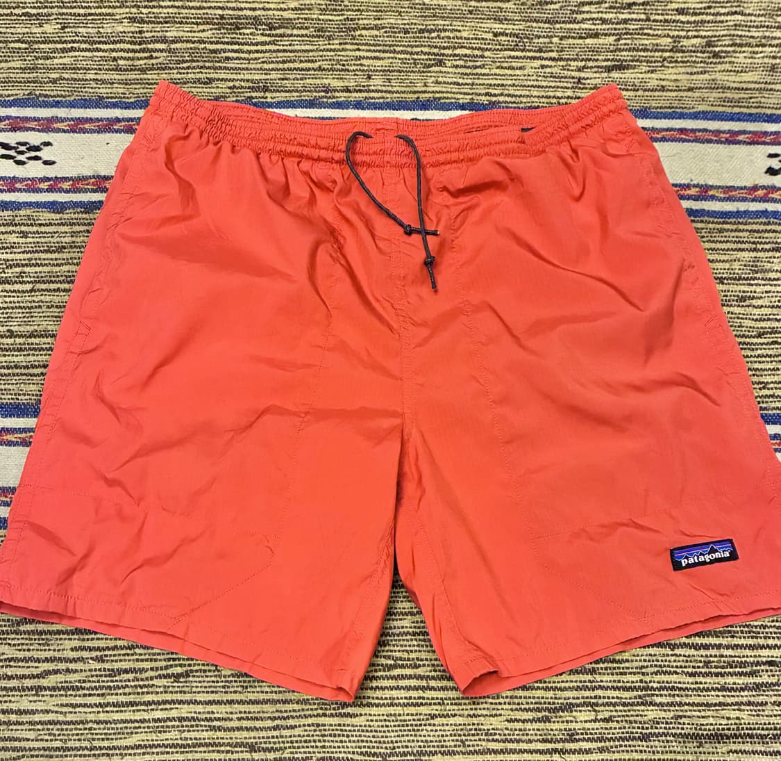 (M/28~33)파타고니아 배기스 5인치 반바지 쇼츠 피멘토레드 코랄 상품이미지1