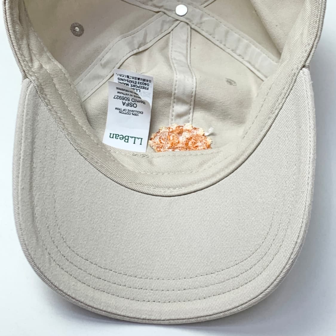 [OS/정품] L.L.Bean 엘엘빈 빈티지 볼캡 상품이미지4
