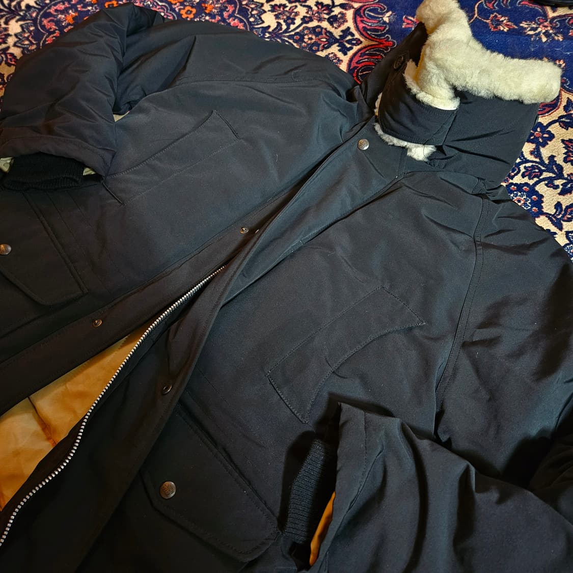 유니폼브릿지 프리미엄 덕다운 양털 자켓 XL size 상품이미지3