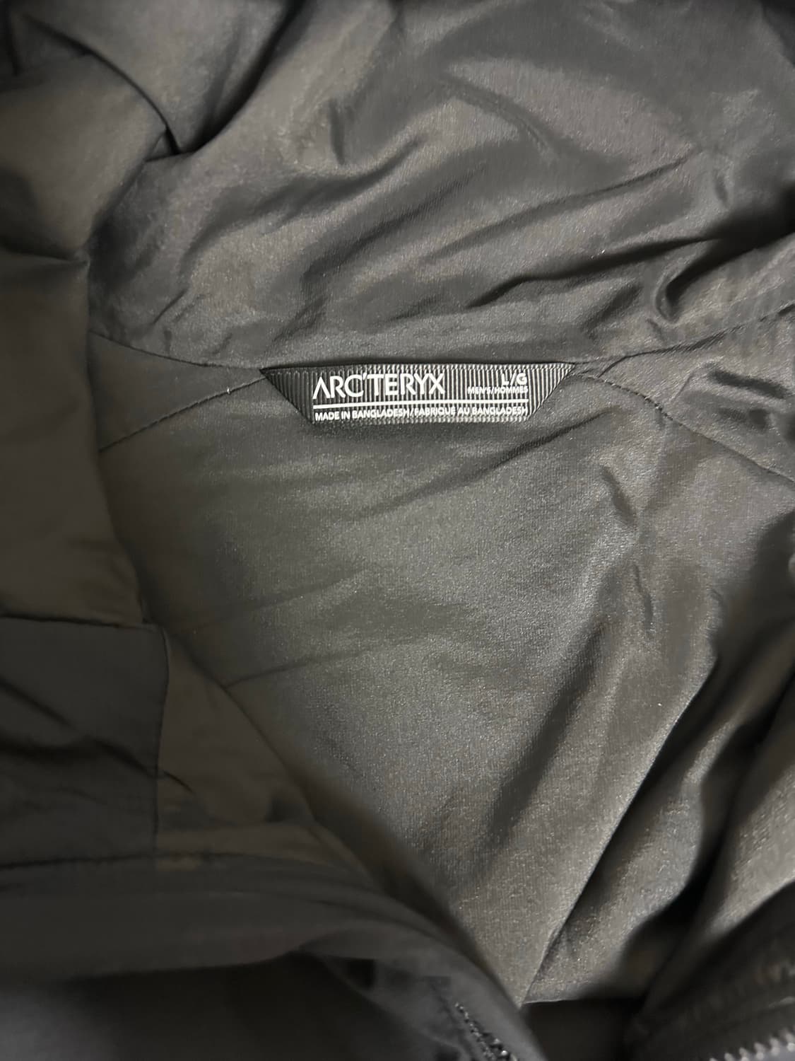 아크테릭스 아톰 후디 블랙 L 상품이미지8