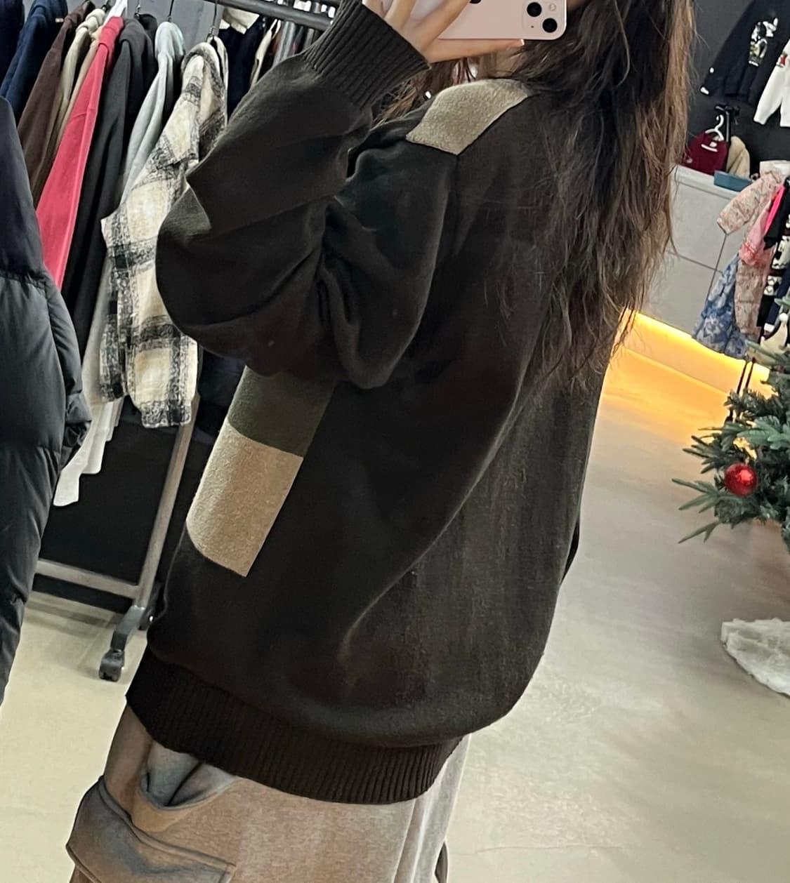 폴로 패치 니트 상품이미지2