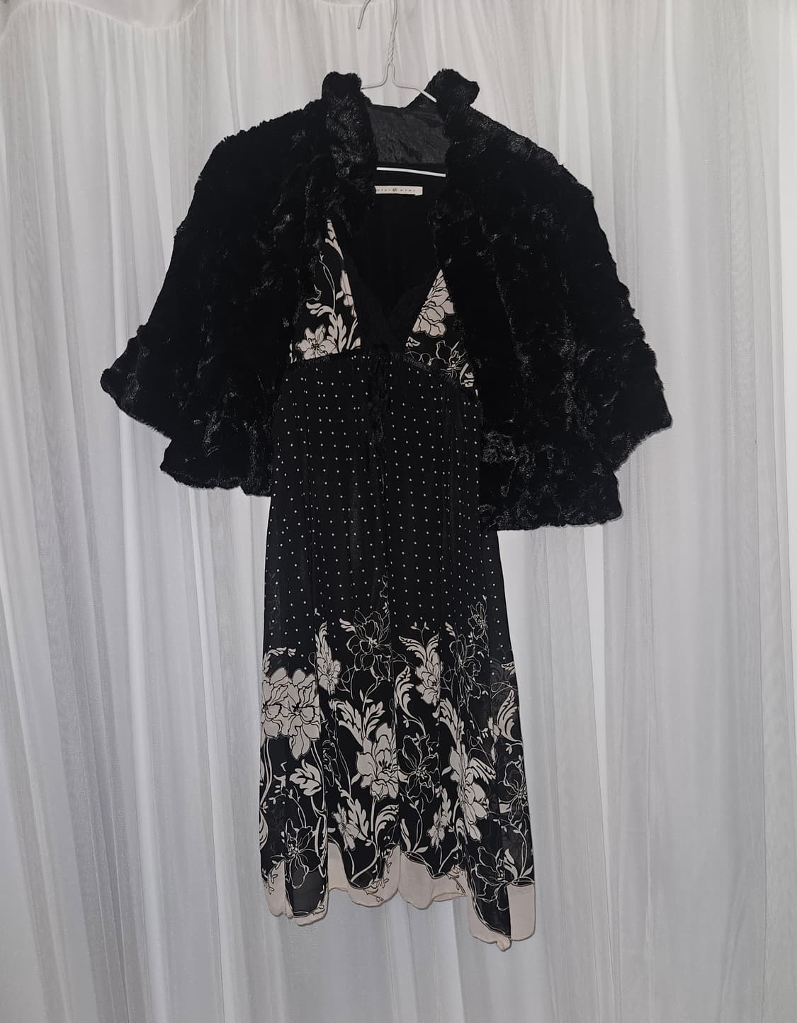 vous meme 빈티지 플라워 슬립 원피스 니혼진 공겜여주 히메갸루 상품이미지5