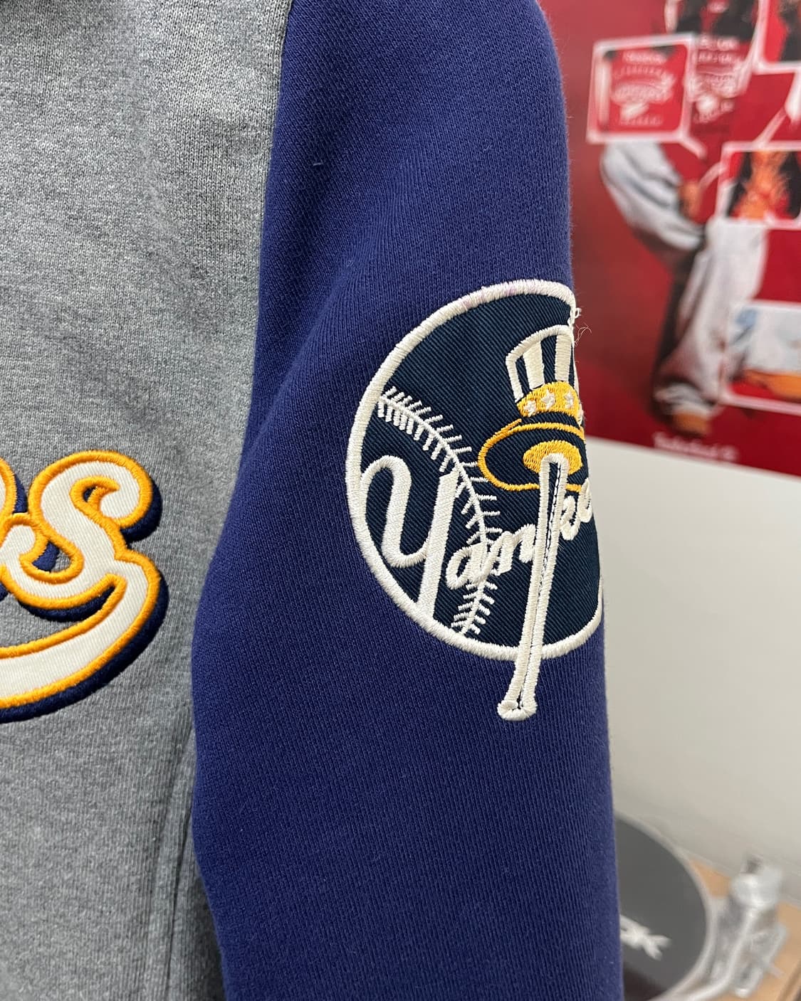MLB 00s 뉴욕 양키즈 스타디움 네이비 자켓 상품이미지9