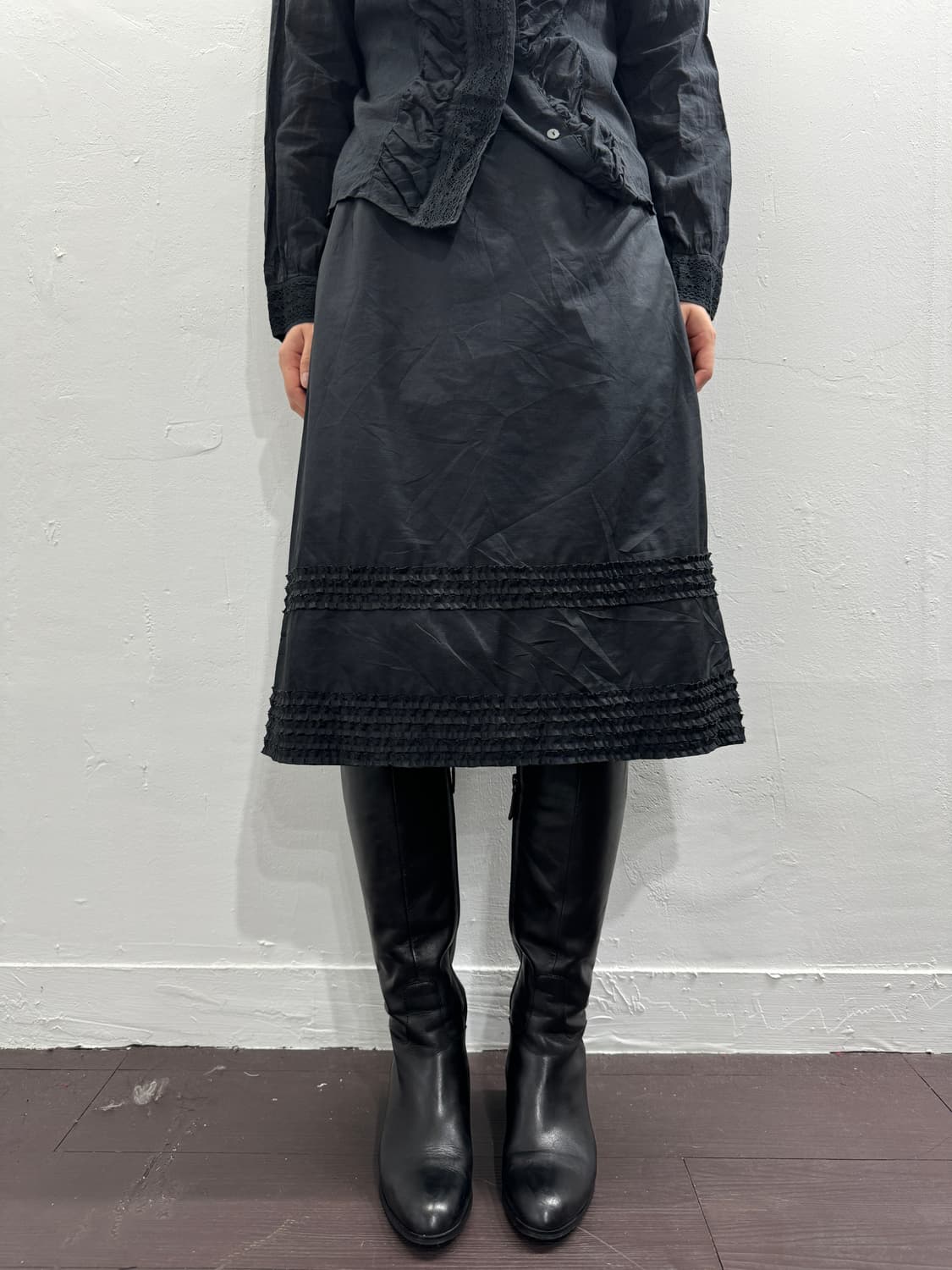 design midi skirt 상품이미지3