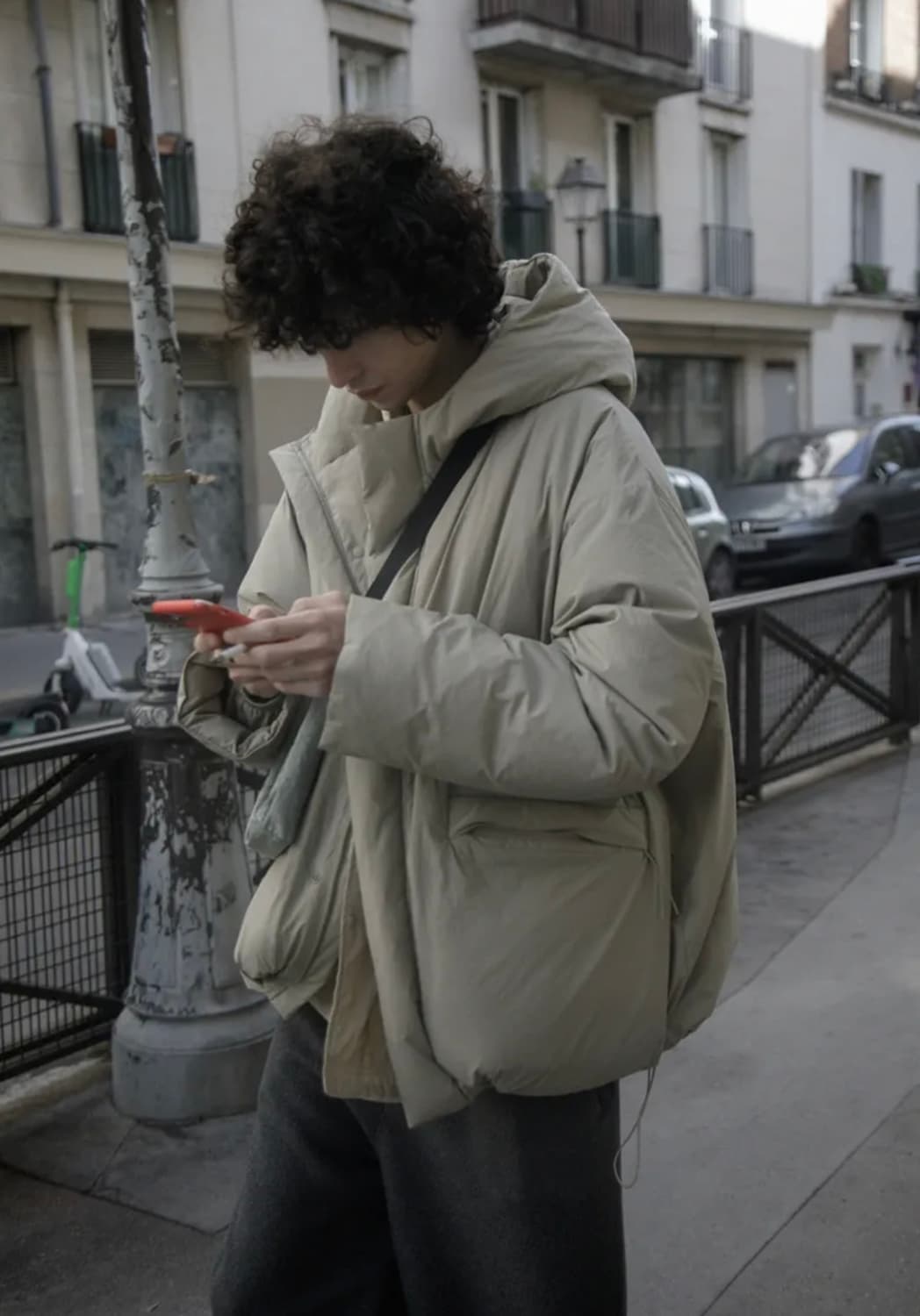 토마스모어 패딩 카키 상품이미지1