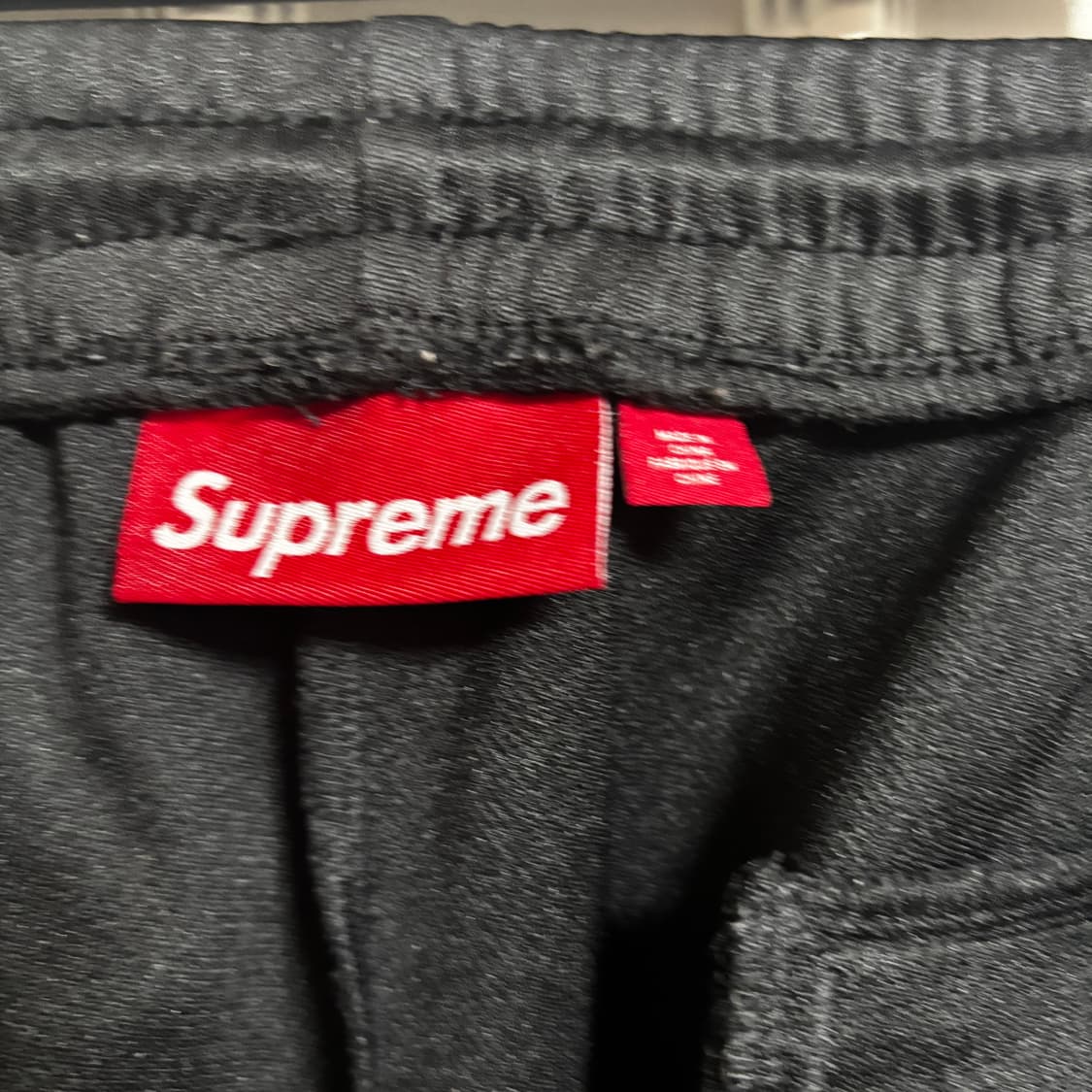 슈프림 트리콧  트랙팬츠 블랙 XL 상품이미지6