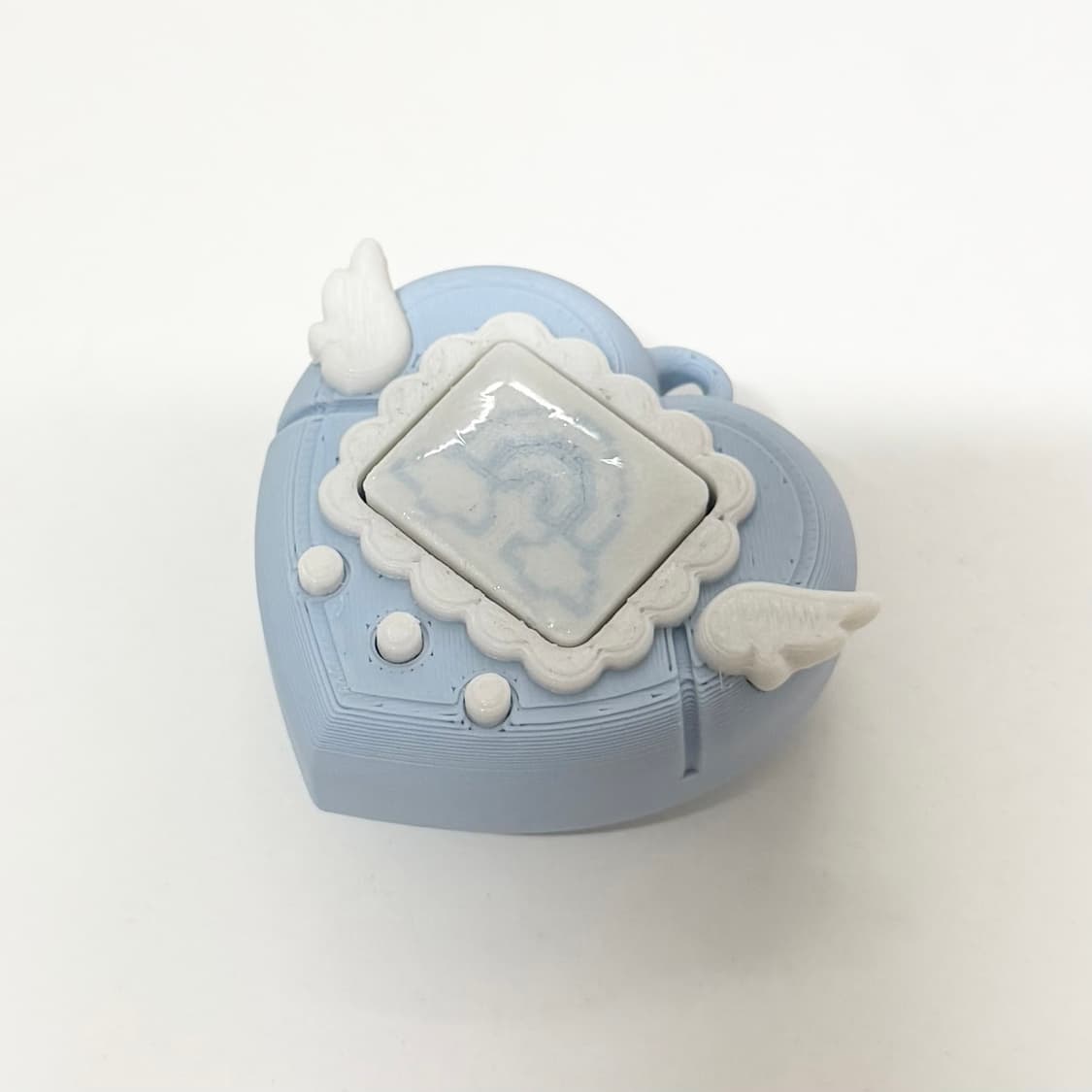 새상품 엔젤 하트 다마고치 클리커 클릭커 키캡 키링 피젯토이 상품이미지4