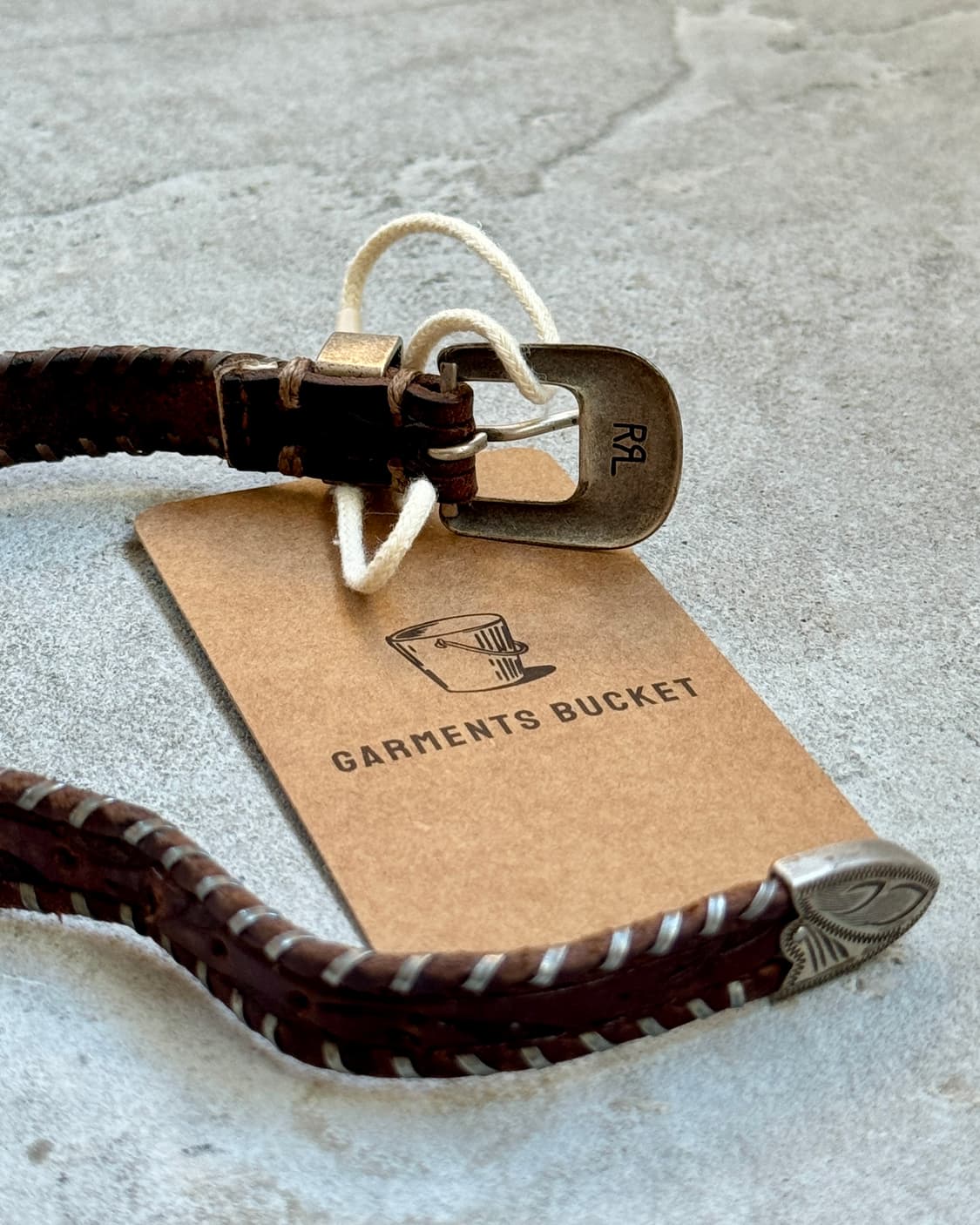 RRL 핸드툴 레더 브레이슬릿 상품이미지4