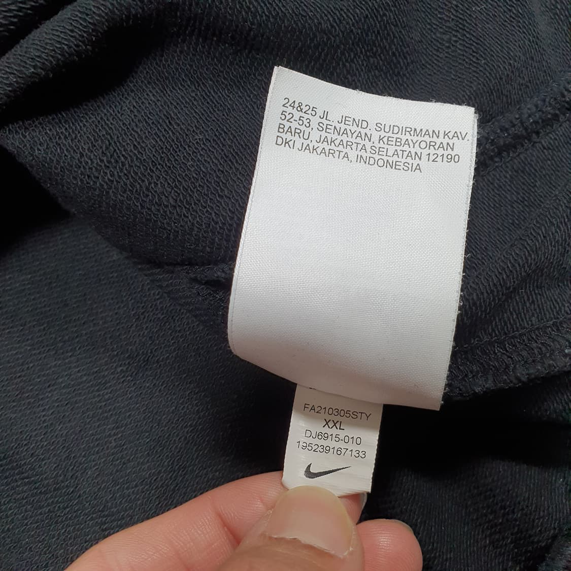 ✨ (바배) 나이키 멀티로고 블랙 맨투맨  상품이미지5