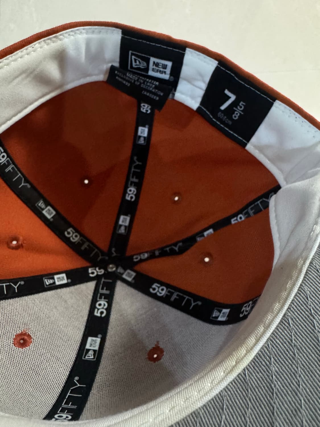 뉴에라 텍사스 롱혼스 NCAA 5/8 미시착 처분  상품이미지3