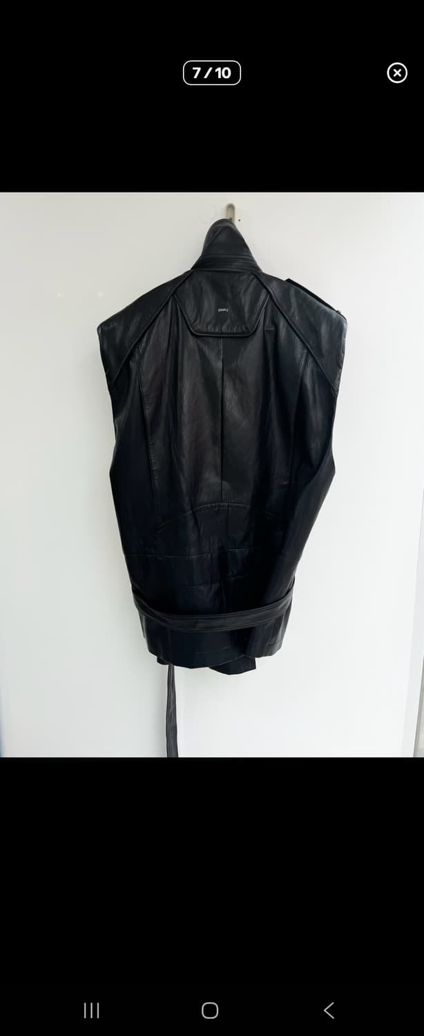 준지 가죽 베스트 구해요. 상품이미지4