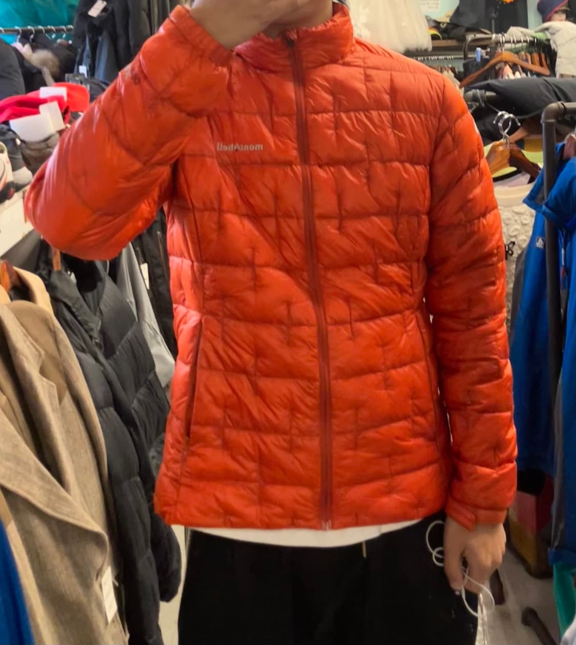 몽벨 플라즈마 EX1000 경량패딩 상품이미지1