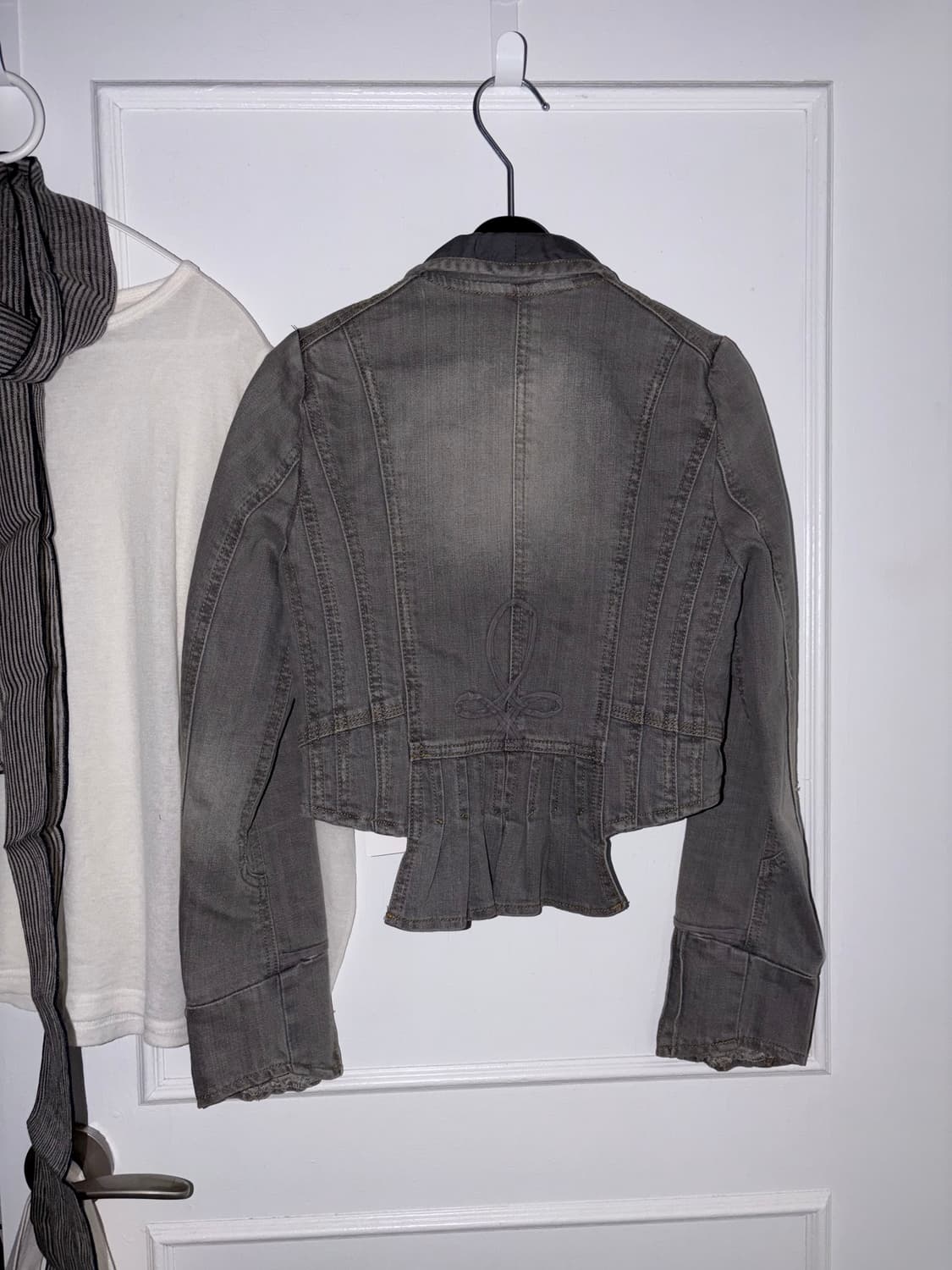 빈티지 데님 크롭 자켓 상품이미지3