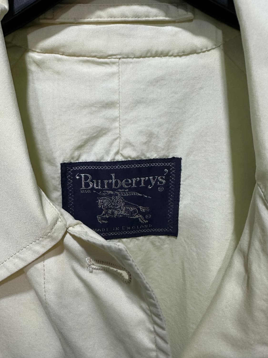 (희귀)버버리 트렌치코트 연노랑 상품이미지5