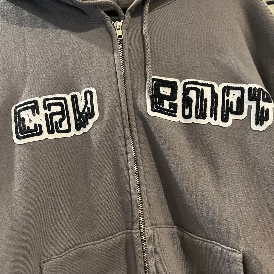 CAVEMPT 카브엠트 가먼트다잉 후드집업 아주 나이스 상품이미지2