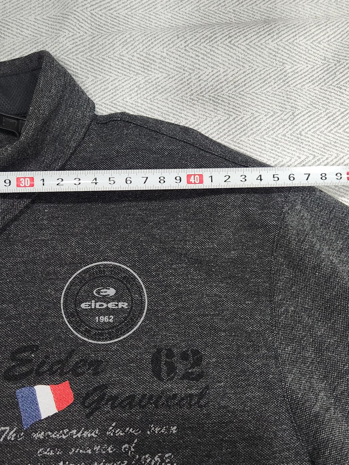 [XXL] 아이더 챠콜 카라 티셔츠 긴팔티 남성 110사이즈 상품이미지9