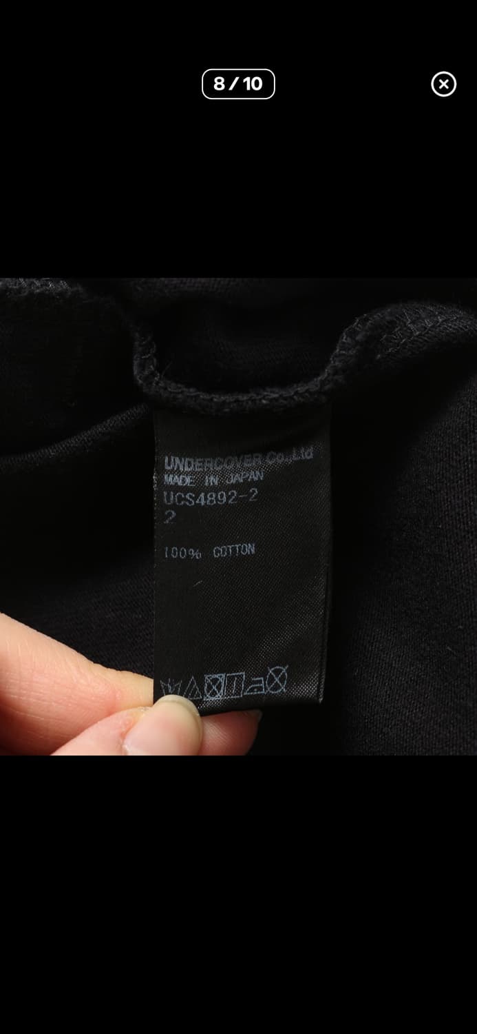 Undercover half t-shirt 상품이미지3