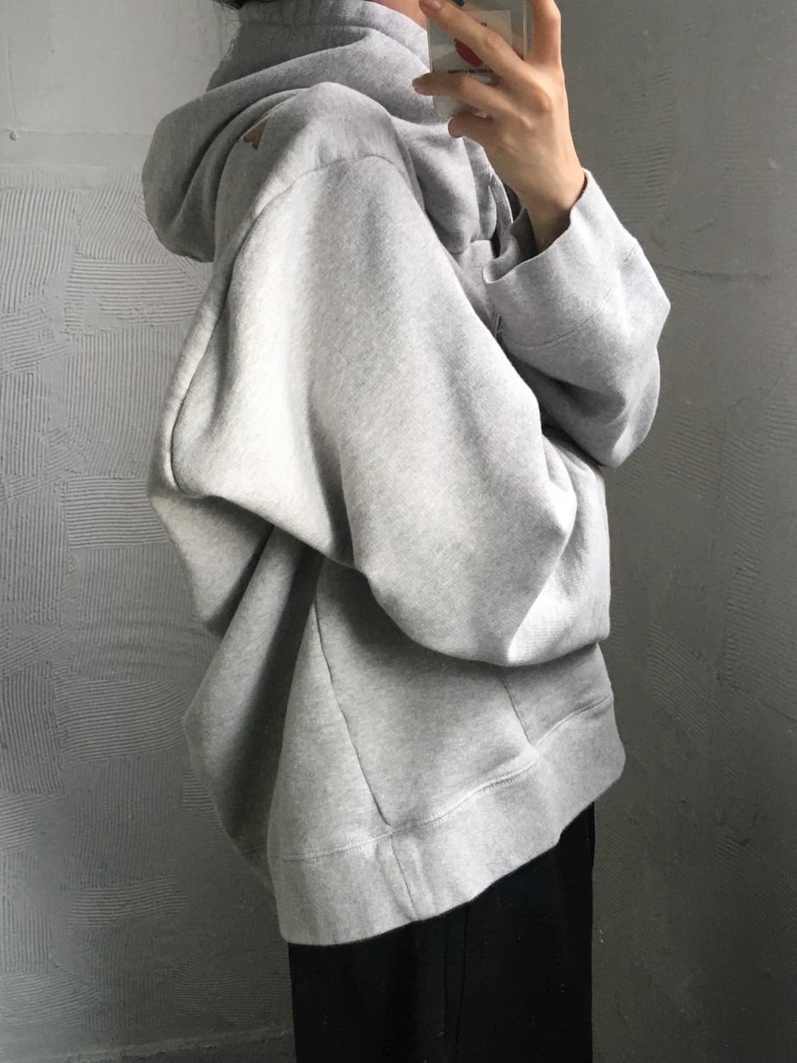 Vetements 베트멍 로고 크롭 후드티 상품이미지2