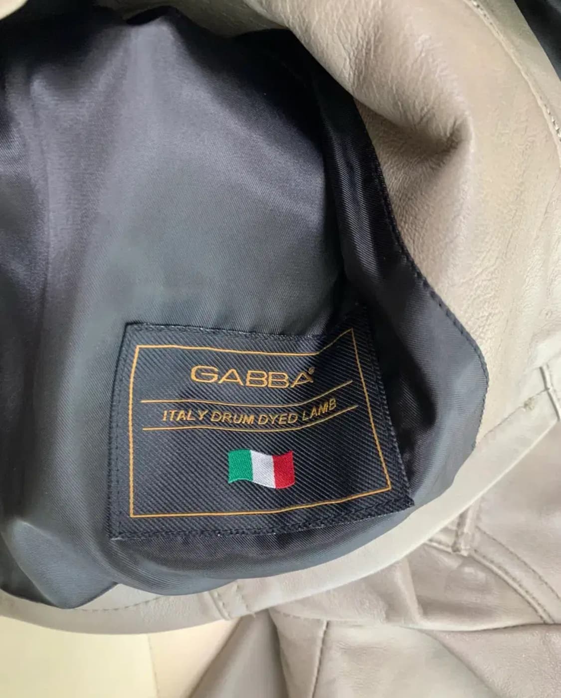 GABBA 양가죽 자켓 그레이 100(77) 상품이미지4